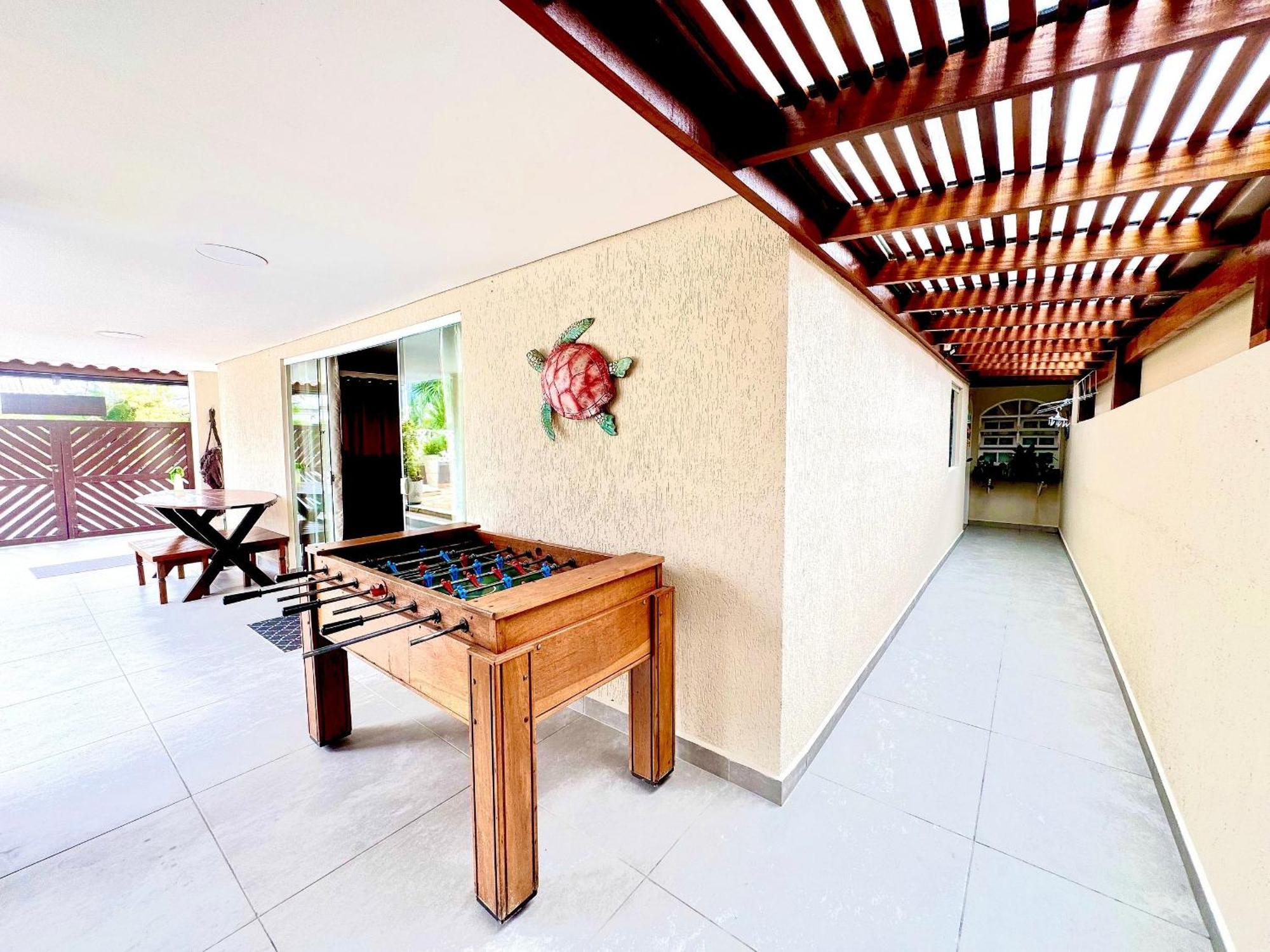 Praia/Piscina Com Hidro /Pebolim/Sinuca E Wi-Fi 卡拉瓜塔图巴 外观 照片