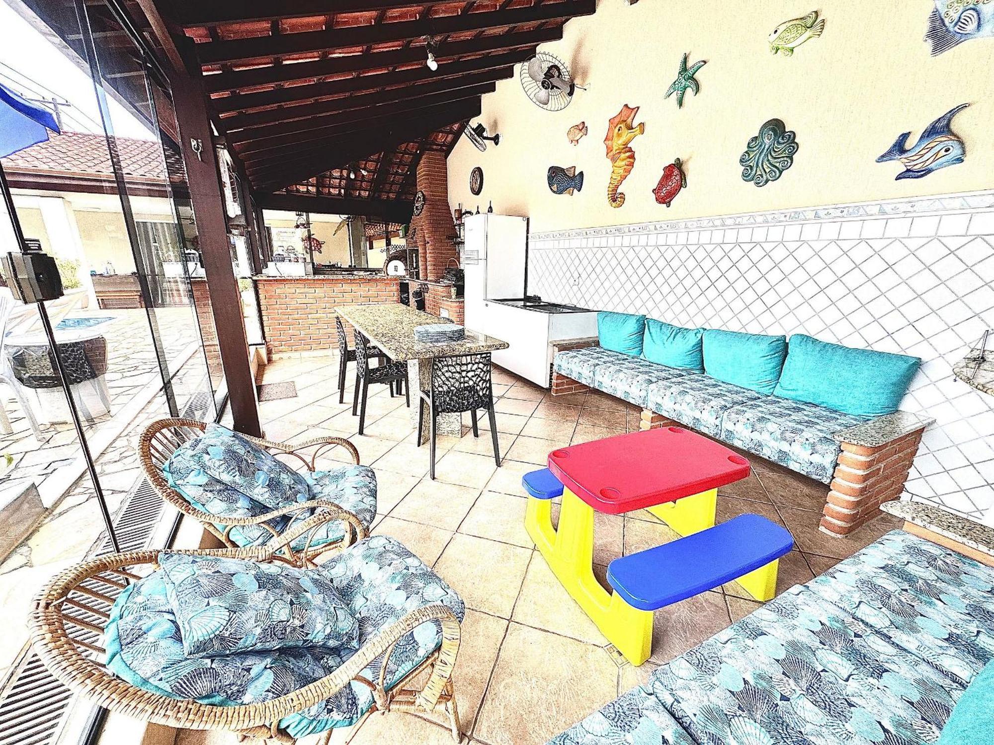 Praia/Piscina Com Hidro /Pebolim/Sinuca E Wi-Fi 卡拉瓜塔图巴 外观 照片